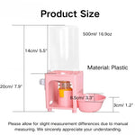 Detachable Hangable Plastic Pet Automatic Water Dispenser - GreenFur