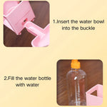 Detachable Hangable Plastic Pet Automatic Water Dispenser - GreenFur