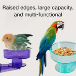 Detachable Hanging PS Bird Bathing and Feeding Cup - GreenFur