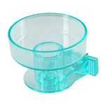 Detachable Hanging PS Bird Bathing and Feeding Cup - GreenFur