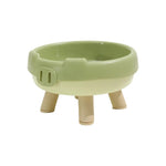 Detachable Inner Bowl Design Four - Paw Pig Snout PP Cat Bowl - GreenFur