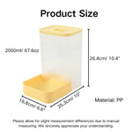 Detachable Large - Capacity Automatic Gravity Durable PP Pet Feeder - GreenFur