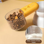 Detachable Moisture Proof Box Cat Dog Scale Spoon Pet Food Spoon - GreenFur