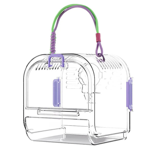 Detachable Portable Breathable PET Travel Bird Carrier Bag - GreenFur