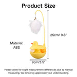 Detachable Rotating Duck ABS Tower Track Ball Cat Toy with Teaser - GreenFur