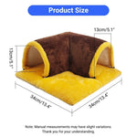 Detachable Small Pet Corner Tunnel for Guinea Pigs - GreenFur