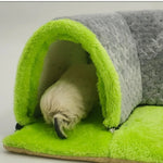 Detachable Small Pet Corner Tunnel for Guinea Pigs - GreenFur