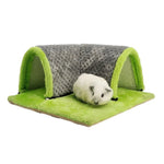 Detachable Small Pet Corner Tunnel for Guinea Pigs - GreenFur