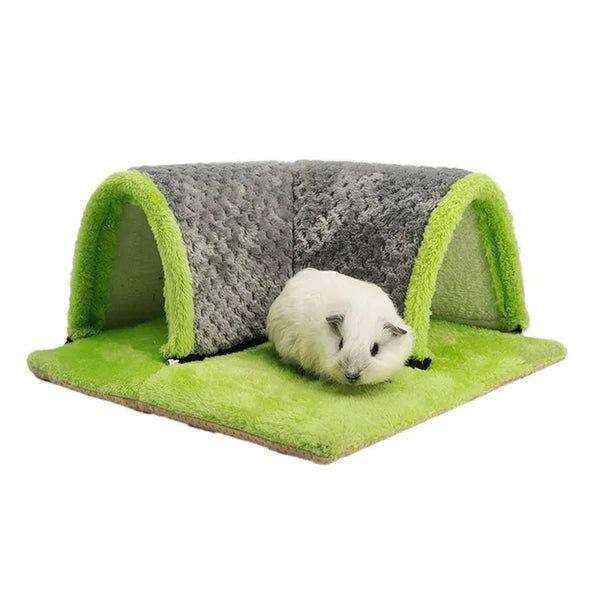 Detachable Small Pet Corner Tunnel for Guinea Pigs - GreenFur