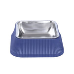 Detachable Stainless Steel Dog Bowl Pet Feeding Bowl - GreenFur
