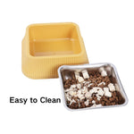 Detachable Stainless Steel Dog Bowl Pet Feeding Bowl - GreenFur