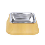Detachable Stainless Steel Dog Bowl Pet Feeding Bowl - GreenFur