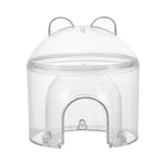 Detachable Transparent Ice - Compatible Durable PET Hamster House - GreenFur
