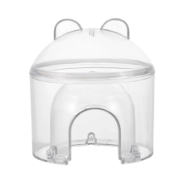 Detachable Transparent Ice - Compatible Durable PET Hamster House - GreenFur