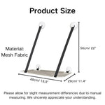 Detachable Window Perches Single Tray Mesh Fabric Cat Hammock Bed - GreenFur