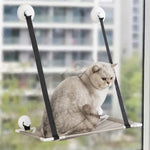 Detachable Window Perches Single Tray Mesh Fabric Cat Hammock Bed - GreenFur