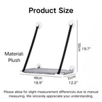 Detachable Window Perches Single Tray Plush Cat Hammock Bed - GreenFur