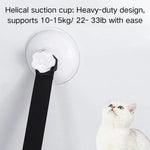 Detachable Window Perches Single Tray Plush Cat Hammock Bed - GreenFur