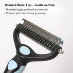 Detangling Pet Comb for Dogs and Cats Grooming - GreenFur