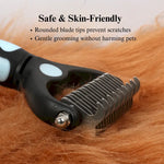 Detangling Pet Comb for Dogs and Cats Grooming - GreenFur