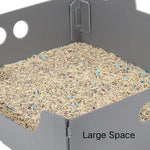 Disposable Monthly Use Eco - Friendly PP Material Cat Toilet Litter Box - GreenFur