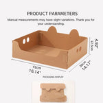 Disposable Monthly Use Eco - Friendly PP Material Cat Toilet Litter Box - GreenFur