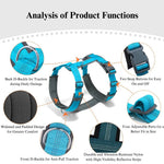 Diving Fabric Anti - Pull Breathable Dog Harness - GreenFur