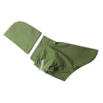 Dog All Season Jacket Rain and Shine Convertible Outdoor Coat with Detachable Hood Reflective Strips - GreenFur