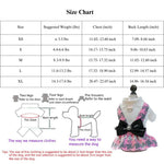 Dog and Cat Dress with Bow and D - Ring - GreenFur