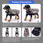 Dog Bite Protection Vest Outdoor Protective Jacket with Velcro for Small Dogs - GreenFur