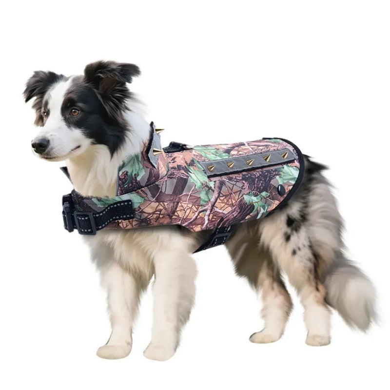 Dog Bite Protection Vest Outdoor Protective Jacket with Velcro for Small Dogs - GreenFur