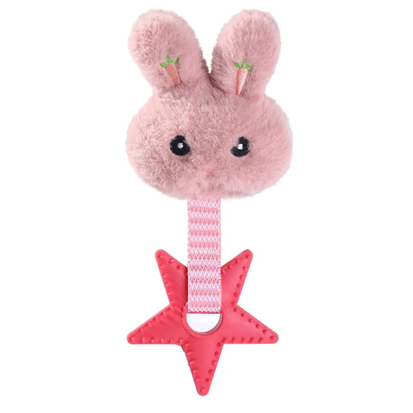Dog Bunny Toy Squeaky Plush Pet Dog Toy - GreenFur