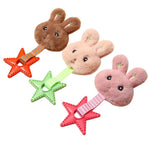 Dog Bunny Toy Squeaky Plush Pet Dog Toy - GreenFur