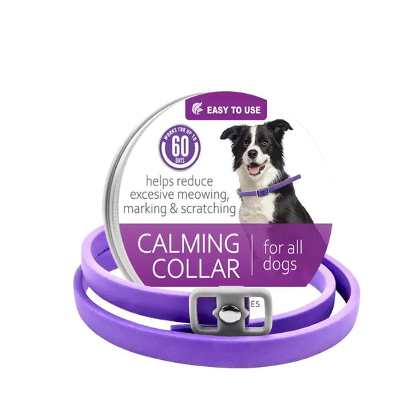 Dog Calming Collar Anxiety Relief Adjustable Buckle Pet Comfort Neck - GreenFur