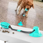 Dog Chew Toy with Suction Cup for Aggressive Chewers - GreenFur