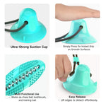 Dog Chew Toy with Suction Cup for Aggressive Chewers - GreenFur