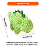 Dog Dinosaur Plush Toy Bundle Play Gift Set - GreenFur