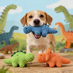 Dog Dinosaur Plush Toy Bundle Play Gift Set - GreenFur