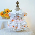Dog Dresses Pet Clothes Summer Dog Costumes Pet Wedding Skirt Cat Apparel - GreenFur