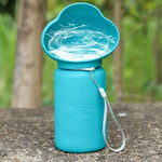 Dog Drinking Cup Outdoor Foldable Portable Pet Water Cup Hanging Travel Cup - GreenFur