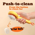 Dog Grooming Brush with Duck Design - GreenFur