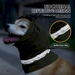 Dog Hat and Neck Warmer Set for Winter Outdoor Protection - GreenFur