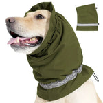 Dog Hat and Neck Warmer Set for Winter Outdoor Protection - GreenFur