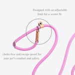 Dog Leash Cartoon Style with P Rope Design - GreenFur