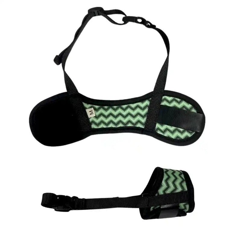Dog Muzzle Soft Mesh Muzzle for Small Medium Large Dogs - GreenFur