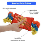 Dog Oxford Cloth Toy with Sound - Making Bite - Resistant for Teeth Grinding - GreenFur