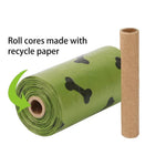 Dog Poop Bag Dispenser with 2 Rolls HDPE EPI Biodegradable Pet Trash Bag - GreenFur