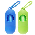 Dog Poop Bag Holder with 1 Roll Waste Bags - GreenFur