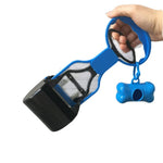 Dog Poop Scooper with Bone - shaped Dispenser - GreenFur