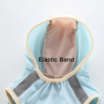 Dog Raincoat Windproof Pet Rain Jacket with Safety Reflective Stripe - GreenFur